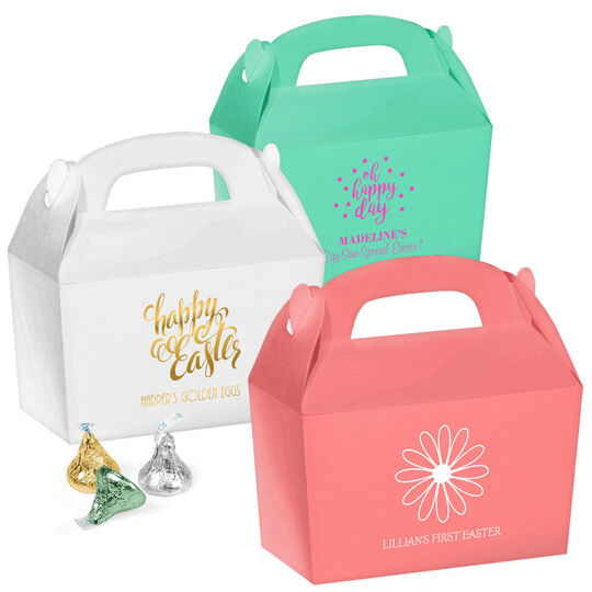 Personalized Large Favor Boxes for Easter